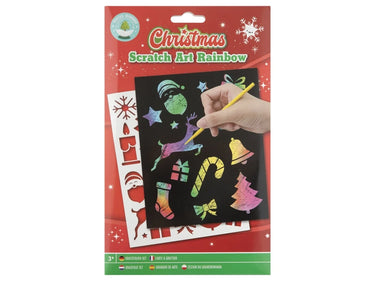 Scratch Art Christmas A5